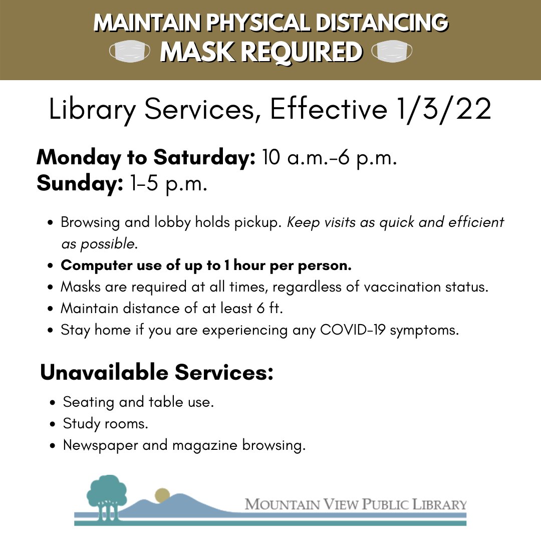 Mountain View Public Library tweet media