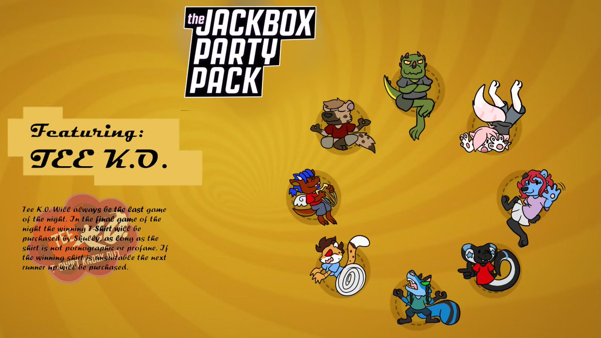 Askir_Arloog's tweet photo. The workshop is OPEN with MORE of the #TheJackboxPartyPacks project! Endin' 2021 with some crazy fun party nonsense
> https://t.co/z0I5PB1CnR <
#JPP8 #TeeKORule #multiplayer #birthday #twitch #smallstreamer #furrystreamer #SmallStreamerCommunity #smallstreamersupport https://t.co/3EWVZsRJ17