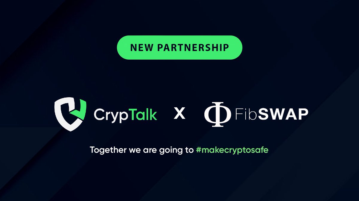 Welcome @Cryptalkapp to the #fibswap family u are now listed on the #FibSwapDEx meaning u can buy #cryp with ANY coin from #ETH #bsc #FTM #Polygon #AVAX #arbitrum and #gnosis this opens the market to millions of investors! #crypto #cryptocurrency #DeFi #Bitcoin #fibo #CryptoNews