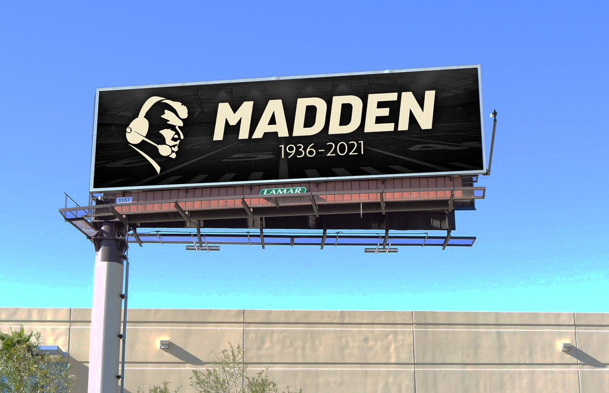 LamarOKC's tweet image. #RIPJohnMadden