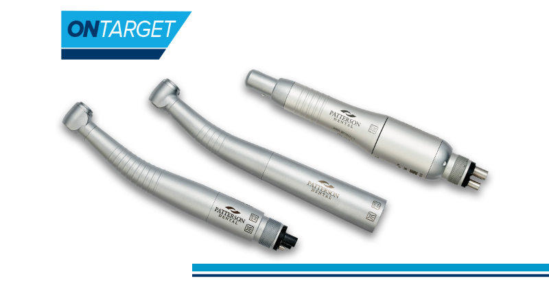 PattersonDental's tweet photo. Dental handpieces are among the most important and versatile tools used in dentistry today. Our latest post on #OffTheCusp includes tips and best practices to extend the life of dental handpieces: