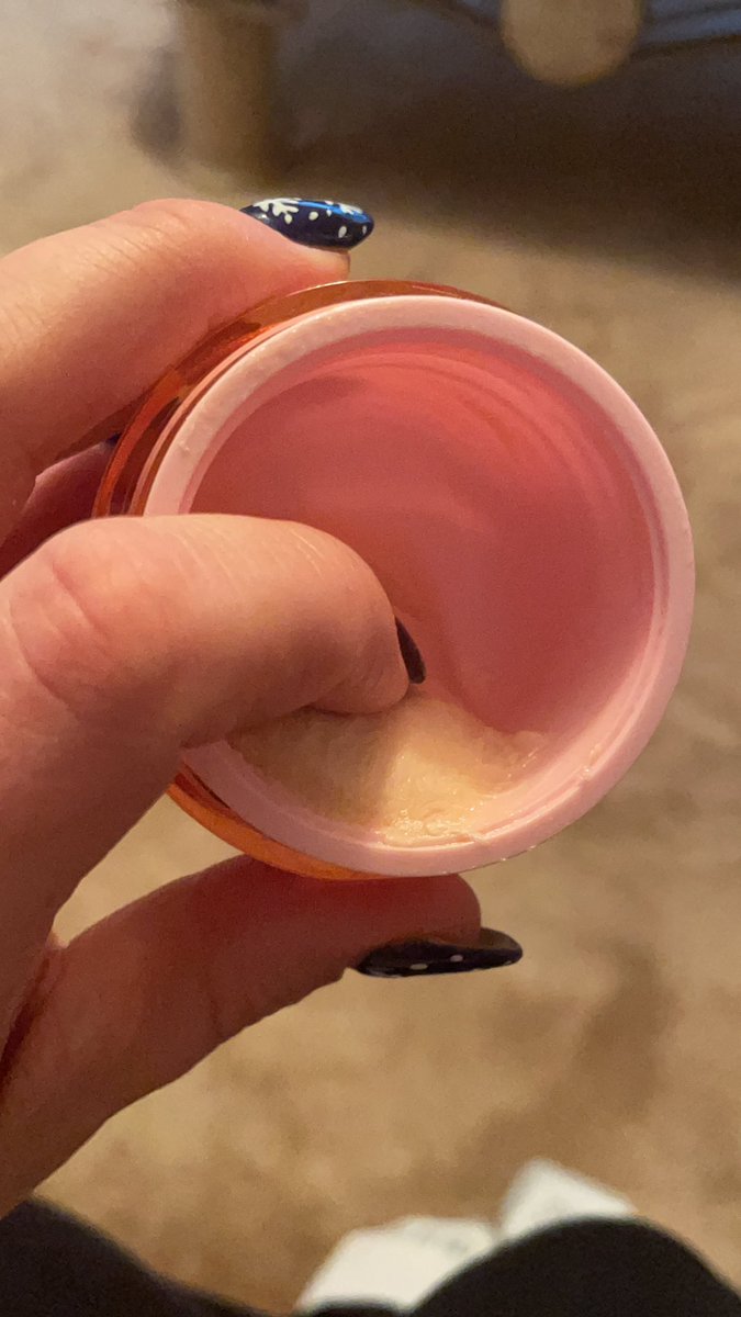 mandactw's tweet photo. @Neutrogena I just spent $30 on this old evaporated jar of #BrightBoost ….. how does this even happen? It’s so hard my finger doesn’t even leave an indent in it https://t.co/gpM7veVxFv