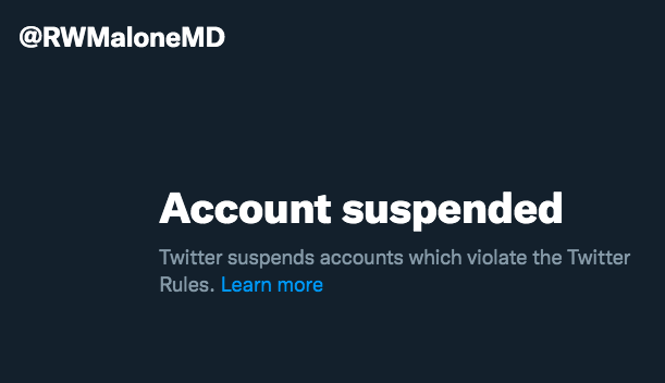 Whatever your opinion on mRNA vaccines, you're a fucking idiot if you think it's good and healthy for billionaire corporations in Silicon Valley to control public discourse about Covid responses which affect everyone on the platforms the world uses to debate ideas.