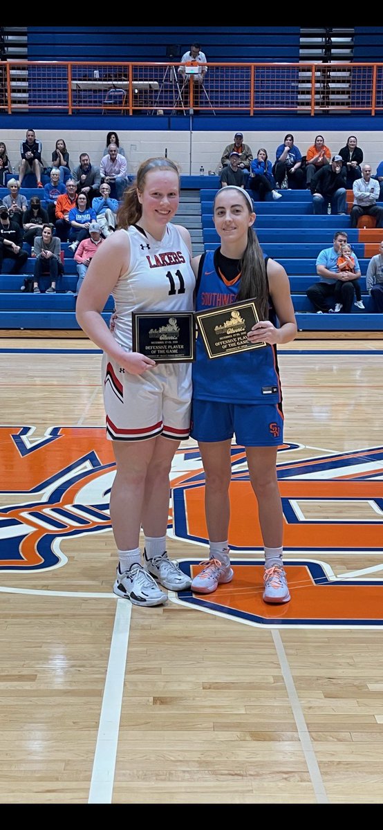LC Holiday Hoops (@lcholidayhoops) on Twitter photo FINAL (GIRLS):
57 Southwestern
38 Indian Lake (OH)
Congrats to the Southwestern Lady Warriors!
SPEDA Offensive Player of the Game: Southwestern’s Ayden Smiddy with a career high 27 points!
<a href="/TeamSilentGuard/">Silent Guard</a> Defensive Player of the Game: Indian Lake’s Stephanie Altstaetter! FINAL (GIRLS):
57 Southwestern
38 Indian Lake (OH)
Congrats to the Southwestern Lady Warriors!
SPEDA Offensive Player of the Game: Southwestern’s Ayden Smiddy with a career high 27 points!
<a href="/TeamSilentGuard/">Silent Guard</a> Defensive Player of the Game: Indian Lake’s Stephanie Altstaetter!
