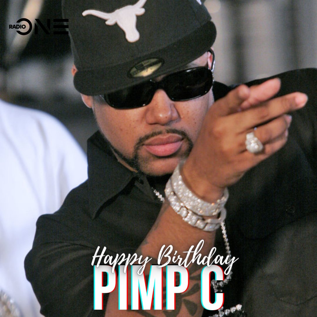 Happy Heavenly Birthday to the legendary Pimp C 