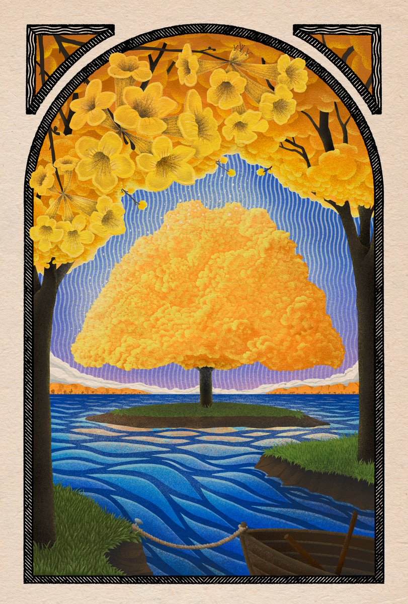 Hey! "Ipê" - Lapacho Amarillo is released 
3/8 from the 🌳TREES OF LIFE 🌳series

🔗hic.art/607839
🔗objkt.com/asset/hicetnun…

25 ed 3tz 

@onhicetnunc #NFTCommmunity #CleanNFT