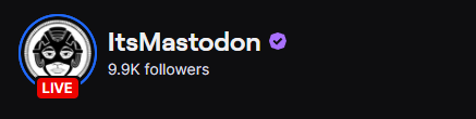 Hey peeps! We're live again with our Interactive Wrestling Universe!

Also.. as a side note.. it would be suuuuuper dope to get this number to 10k before the end of the year.

Come on through!

twitch.tv/itsmastodon