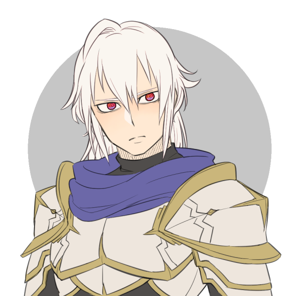 白髪赤眼のtwitterイラスト検索結果