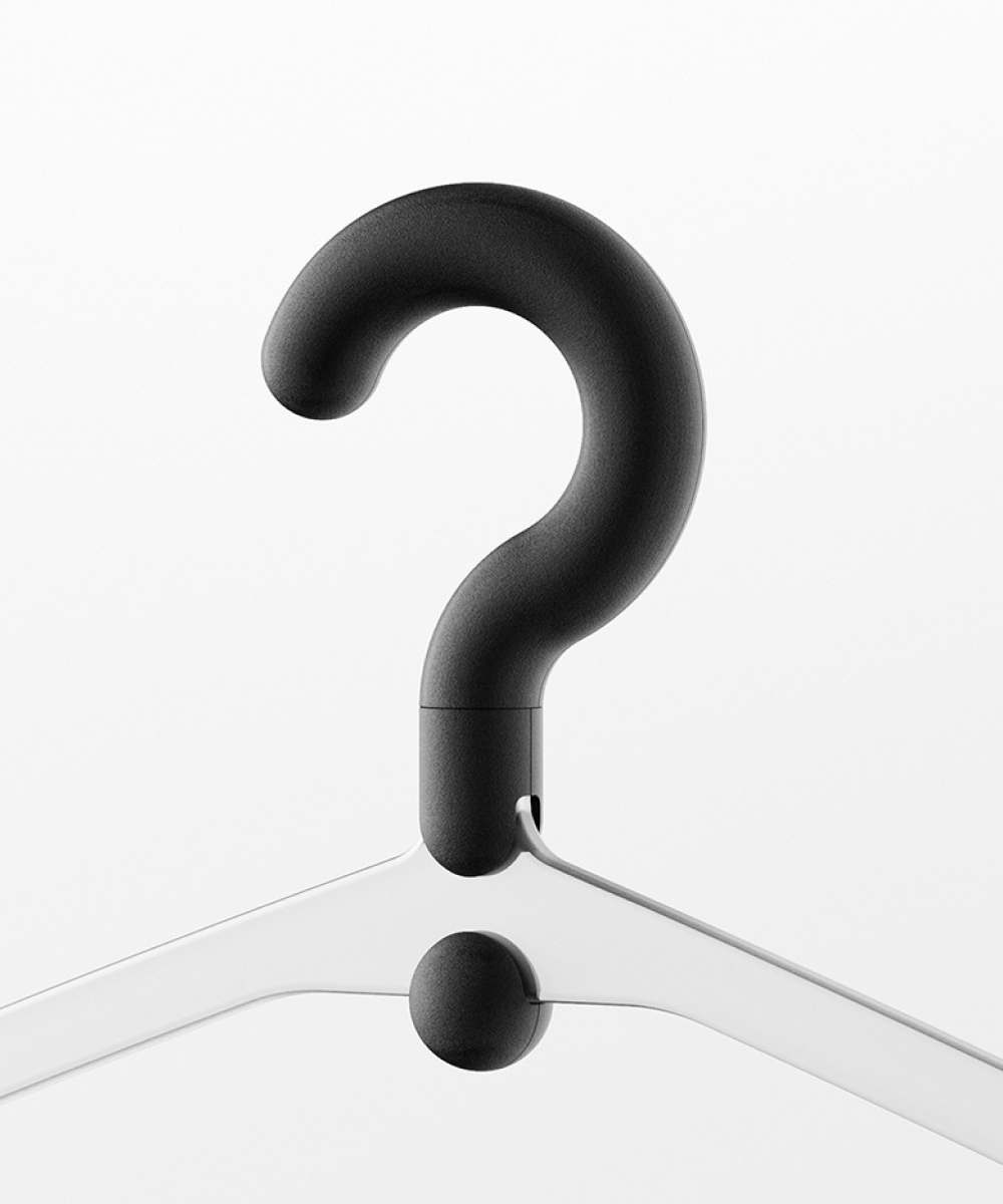 minimalgoodsco's tweet photo. The question mark design of these hangers speaks to the "what should I wear today?" conversation in our head.

Concept design by https://t.co/e6pu5Zl6aZ (not currently for sale)

#clotheshanger #hanger #idconcept #industrialdesign https://t.co/SbvW0UIsZa