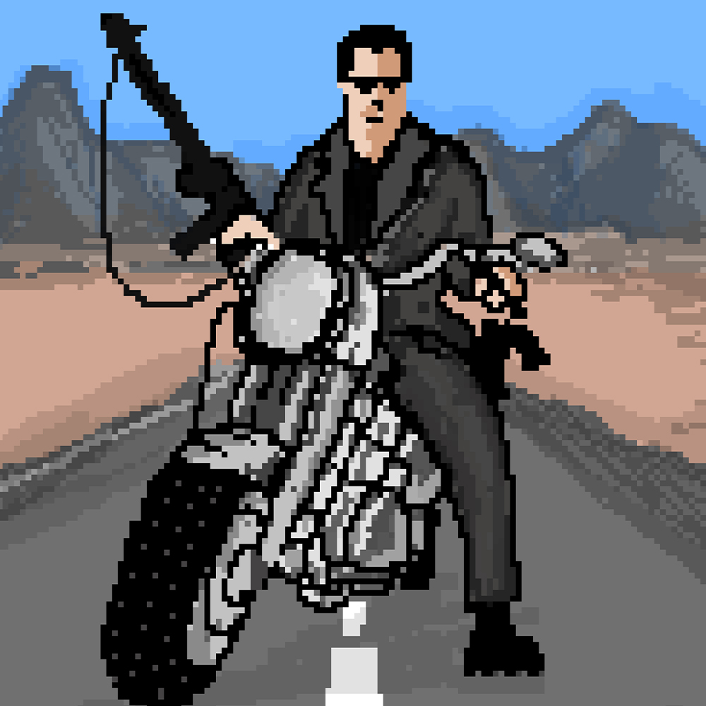 BracketsClub's tweet photo. I'll be back
“Unique” pixel character drawing , “Unique” digital artwork , “unique” digital asset
https://t.co/DzIXjKWyyK
#ethereum #nonfungible #digitalasset #nft #NFTs #nftcollector #NFTCommunity #NFTartist #opensea #NFTdrop #nftcollectors https://t.co/zuCtcR2YNV