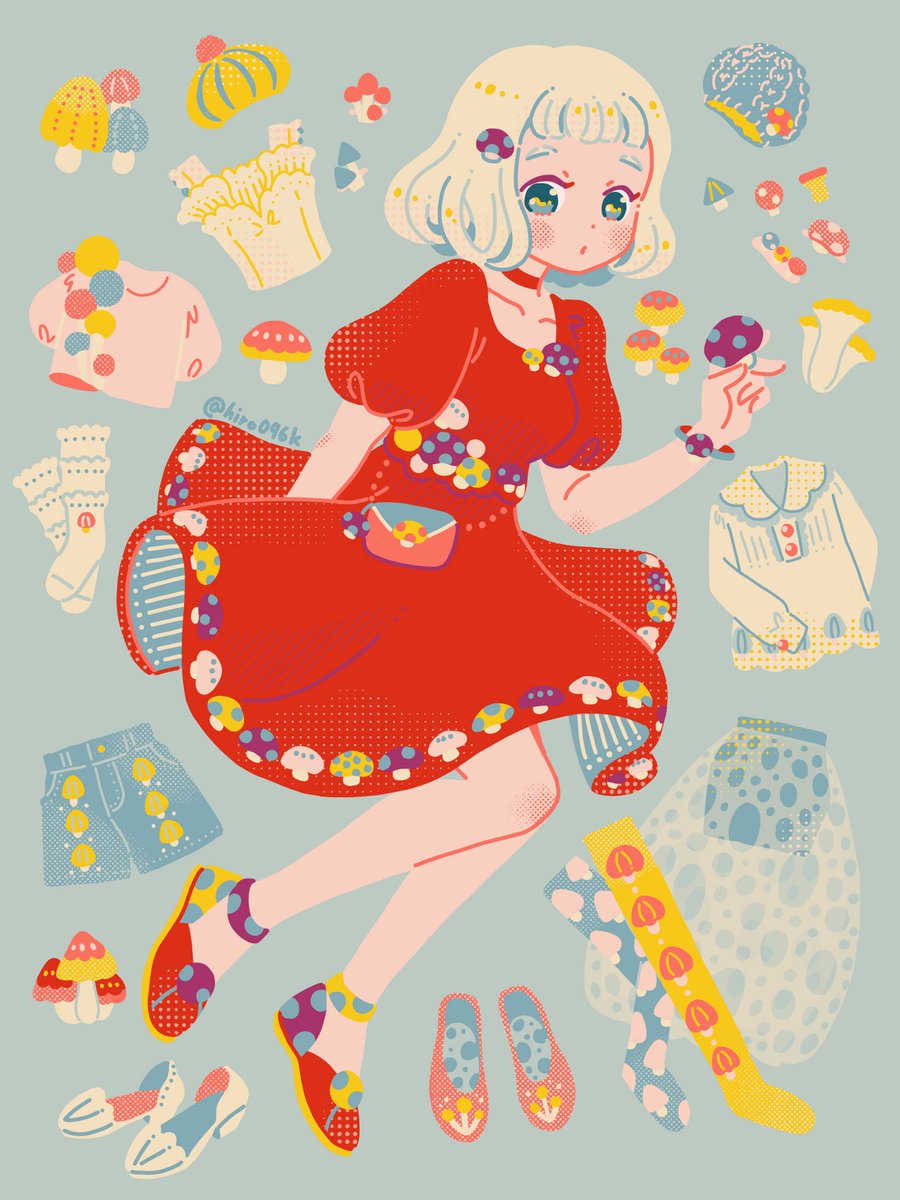 「#2021年自分が選ぶ今年の4枚
今年も沢山の♡RT &amp;コメントありがと」|ヒロコのイラスト