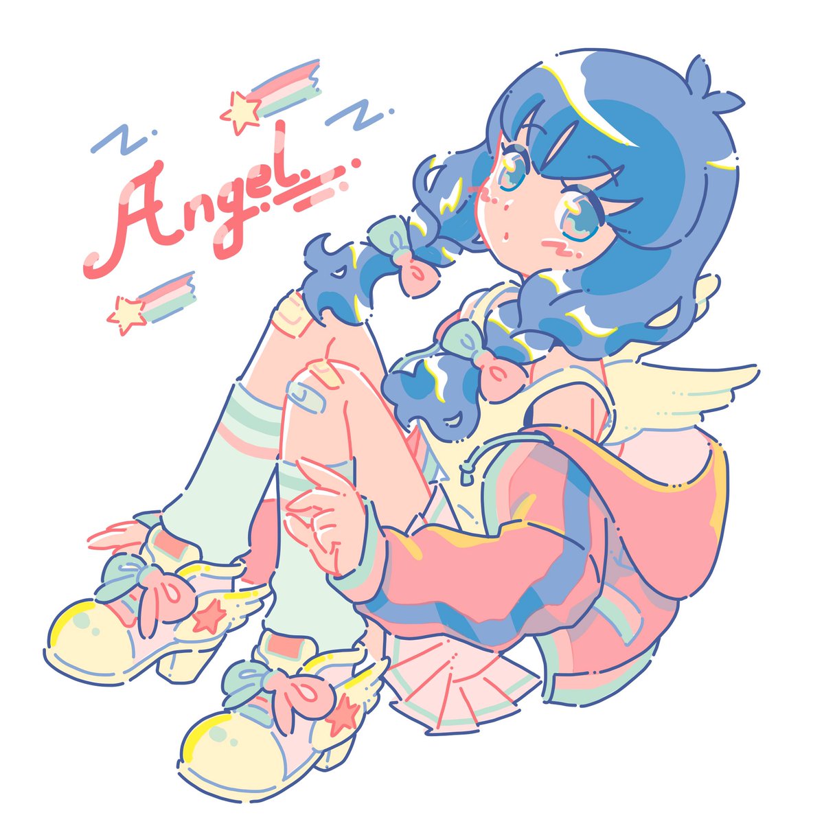 「#2021年自分が選ぶ今年の4枚
今年も沢山の♡RT &amp;コメントありがと」|ヒロコのイラスト