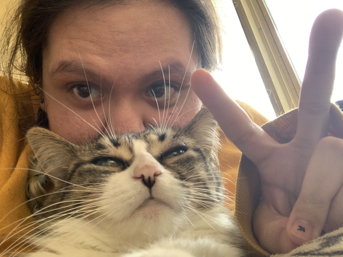 she was hissing and growling the whole time