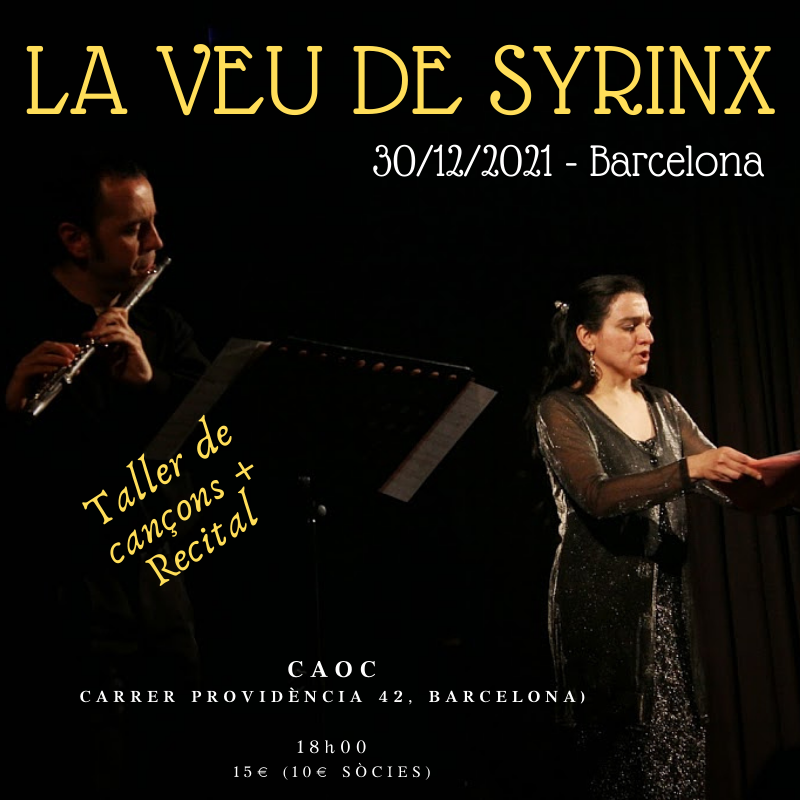 LA VEU DE SYRINX - Propers concerts i activitats - mailchi.mp/e36fc1d032f3/l…