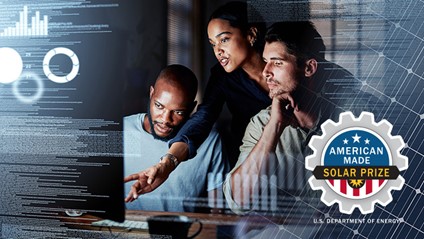 AMCprizes's tweet photo. Jump into the new year with new commercialization plans for the #SolarForecasting Prize! You can help accelerate the adoption of probabilistic forecasting tools that improve #solarpower generation predictions. https://t.co/e6lYruHTkm https://t.co/UlU2my7FCW