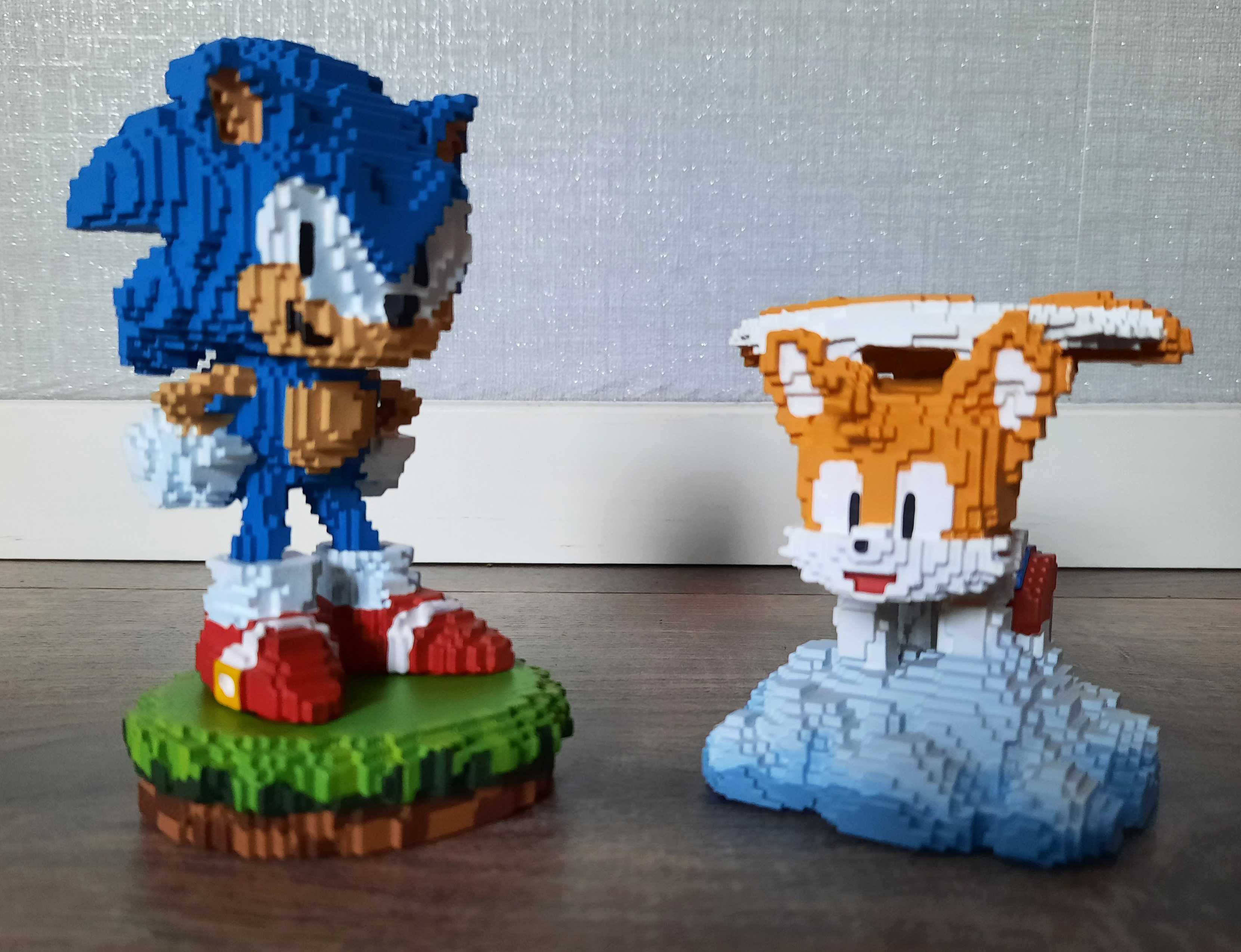 Figurine Sonic Pixel 16 Bit The Hedgehog Classic Collection SEGA Eaglemoss
