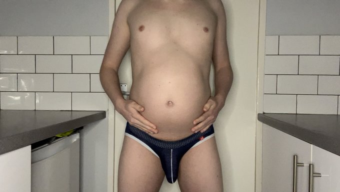 Little teaser of my Christmas Stuffing video. I think the after photo was sometime during the second