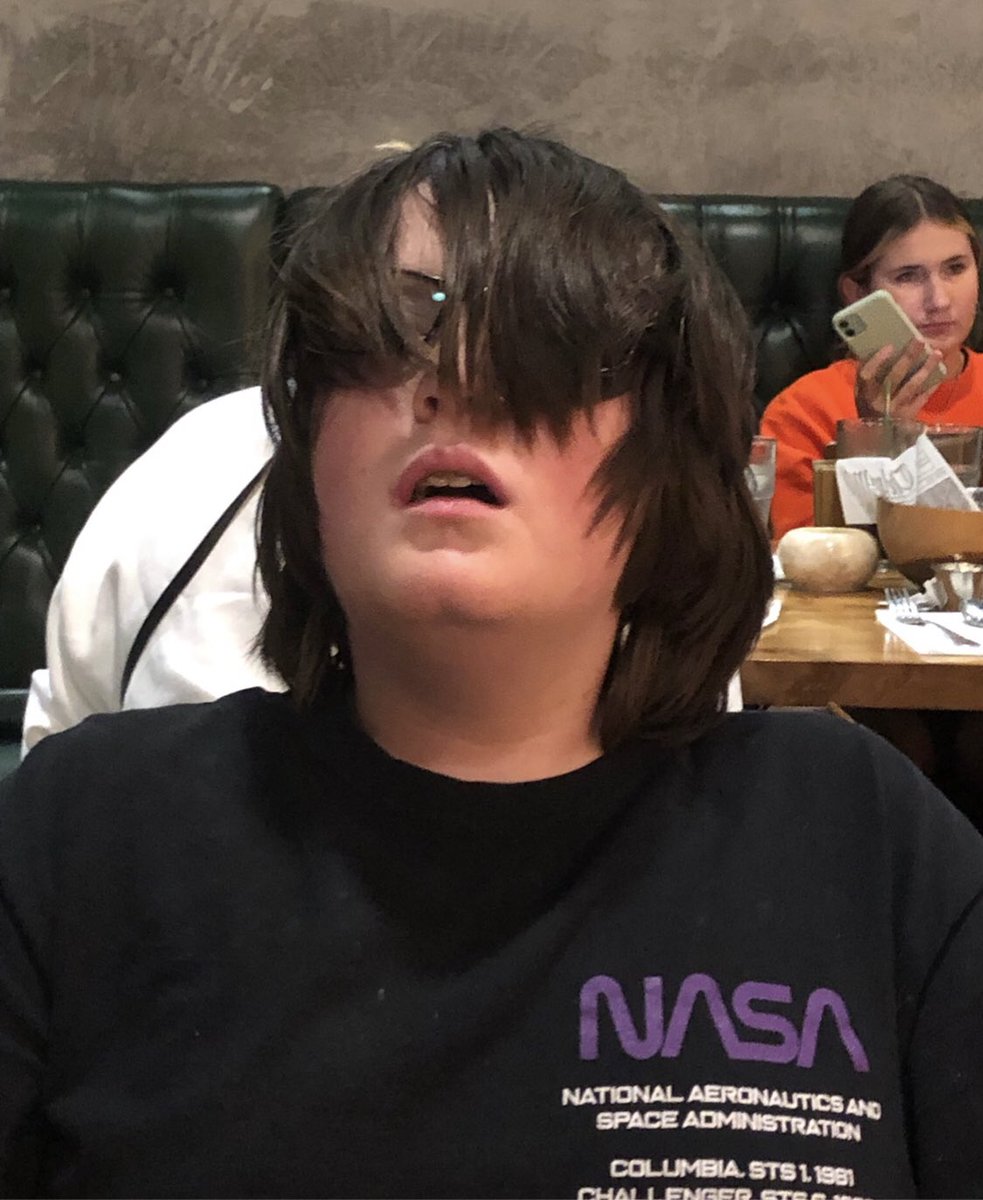 DennisLokey's tweet photo. As Chase continues to let his hair grow he is morphing into Nathan from South Park. #ShutUpMimsy https://t.co/x5HqmaRFok