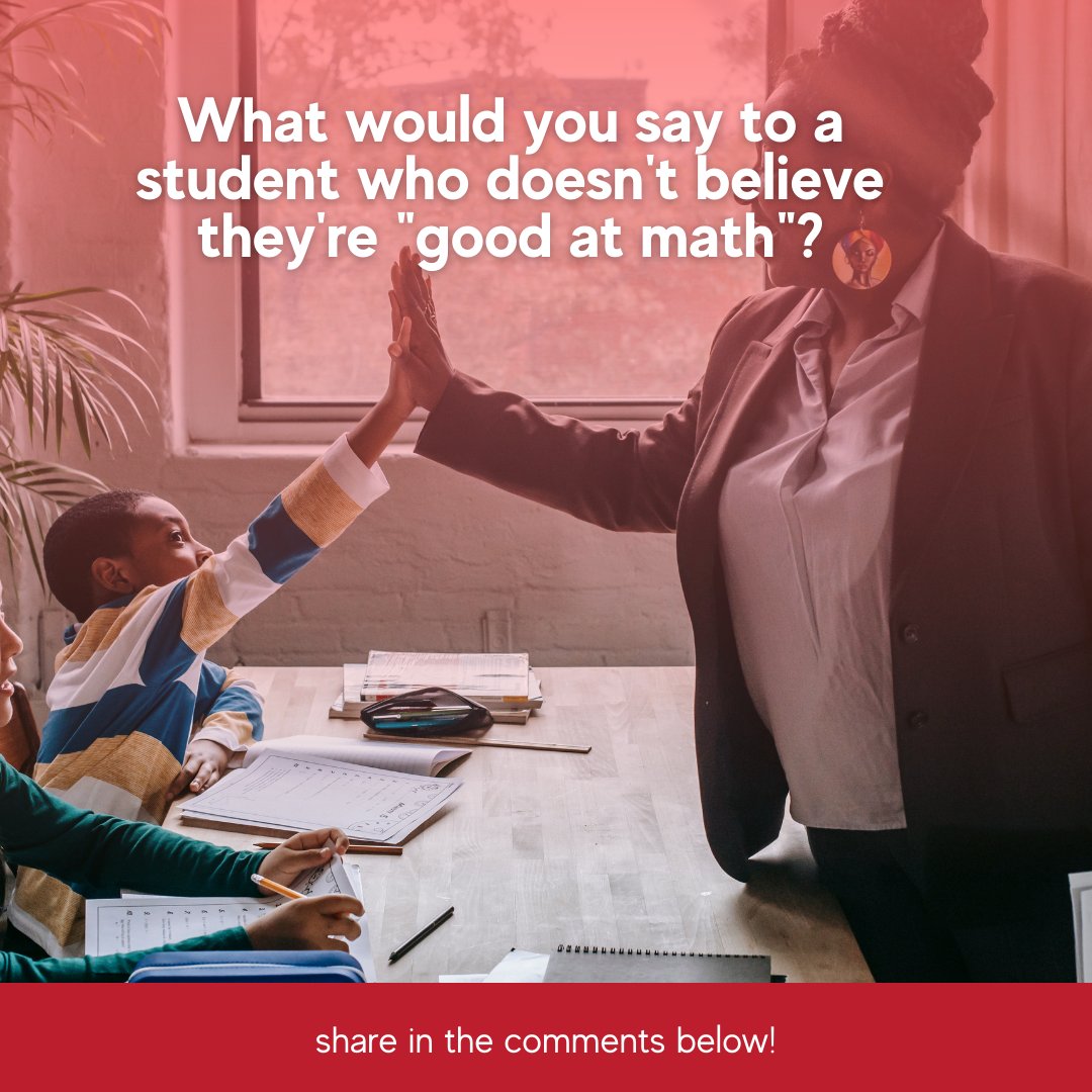 "I'm not good at math." ⁣
⁣
You: ...? ⁣
⁣
... How would you reply to this? ⁣
.
.
.
.
#teachersofinstagram #life #awolpro #schooling #schools #education #career #leadership #drcathyo #leaders #leadersofthefuture #emerging #schoolleaders #mvp