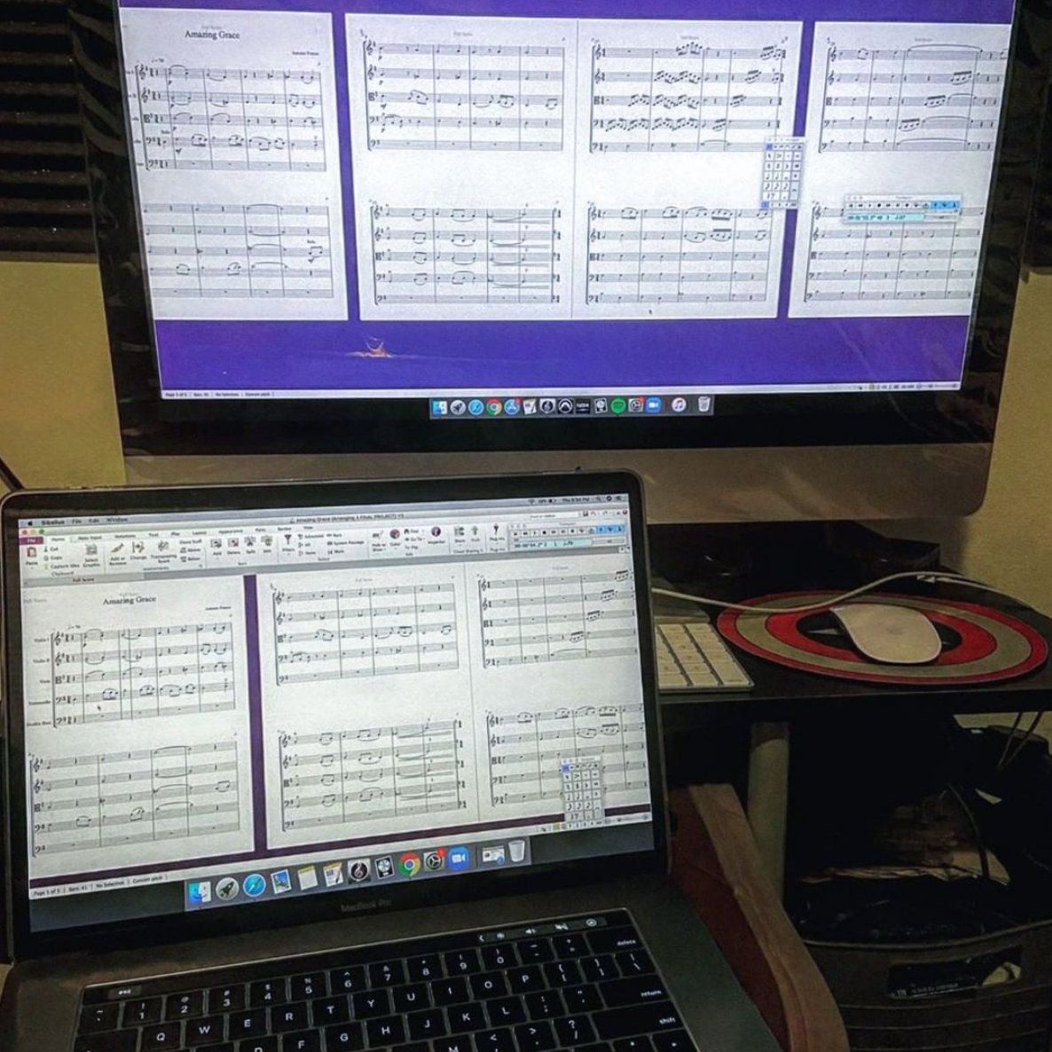 AvidSibelius's tweet image. 📷 instagr.am/tfranco354
▶️ avid.com/sibelius

#stringquintet #avid #musicnotation #composing #arranging #sibelius