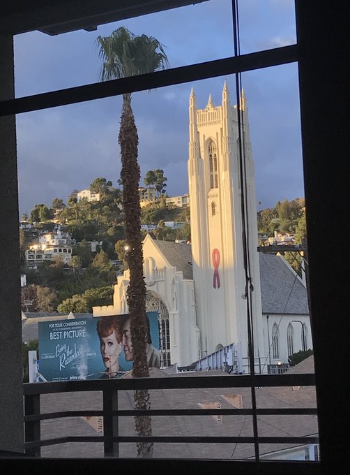 #Hollywood A room with a view... https://t.co/dWlWyGa4wi