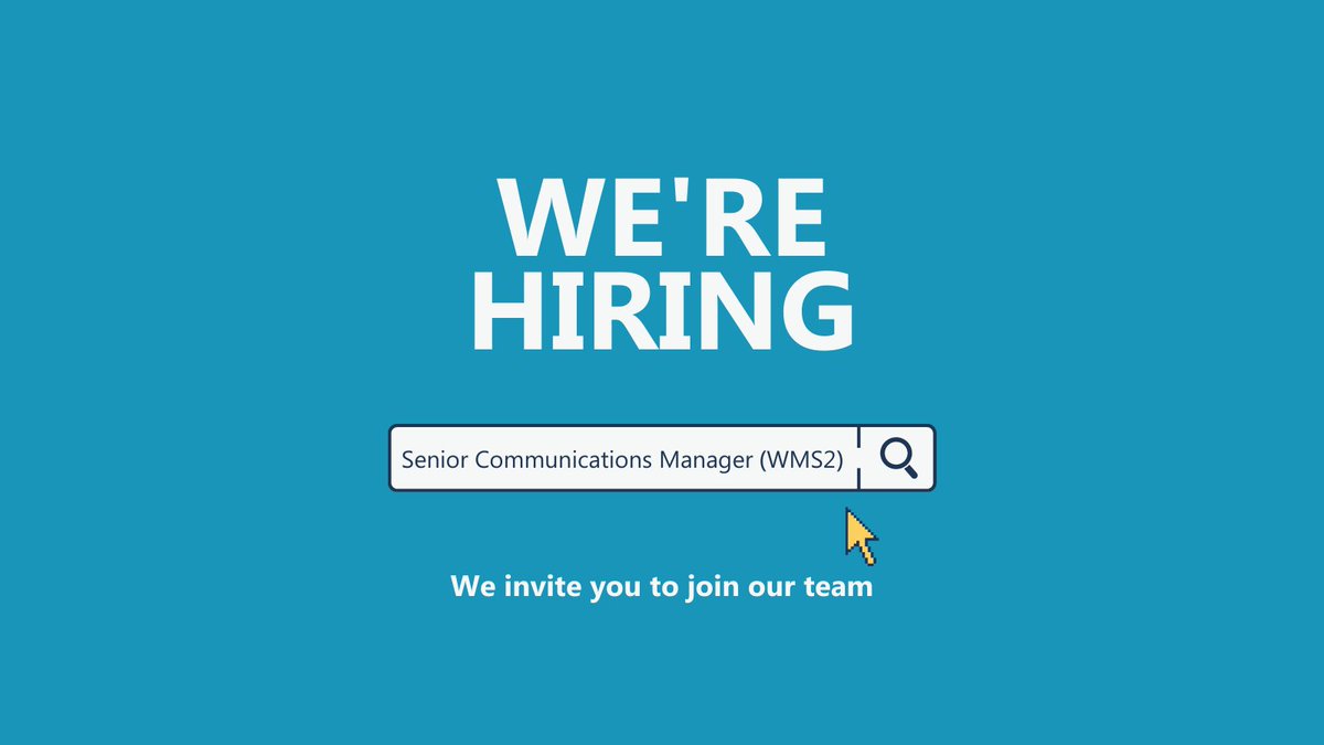 WaStateDES's tweet photo. We're hiring a Senior Communications Manager (WMS2) to establish and lead complex and comprehensive communications efforts for the Contracts &amp; Procurement Division within DES. Learn more: https://t.co/nFE4zCZZ6Q

#jobsearch #careers #jobhunt #employment #jobposting #jobopening https://t.co/71UMzC7hOm