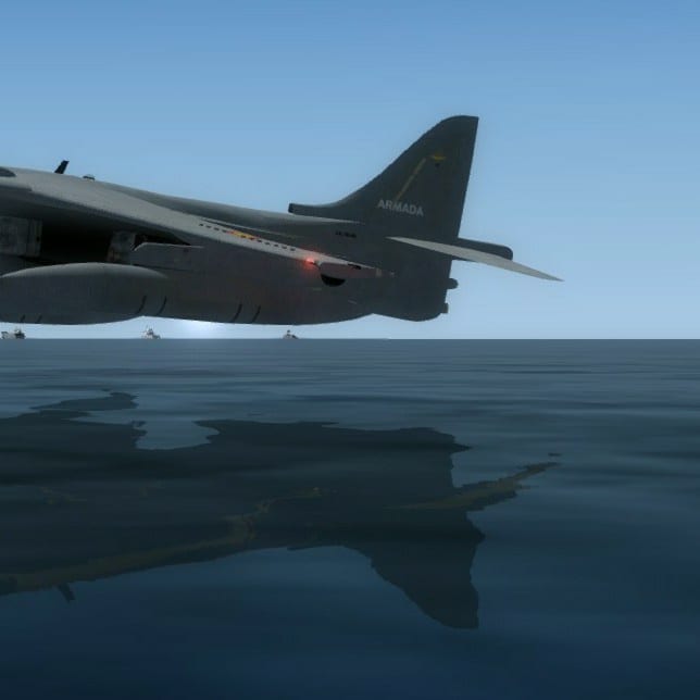 FLOANVirtual's tweet image. Vuelo de adiestramiento en @IVAOES 🇪🇸 del ✈️ #TAV8BHarrierII de la #NovenaEscuadrilla de nuestra @FLOANVirtual ✈️🚁⚓🇪🇸 en la @NAVSTA_Rota (#LERT) 🇪🇸 de @Armada_esp ⚓🇪🇸 flotilladeaeronavesvirtual.com