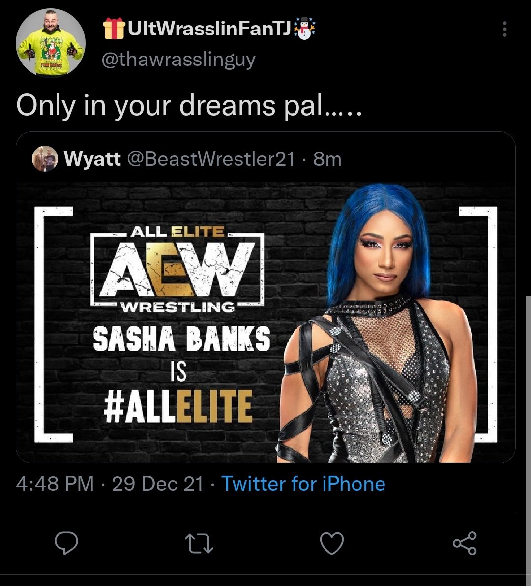 BeastWrestler21's tweet photo. They're coming 😂 https://t.co/mZkpO0uDWw