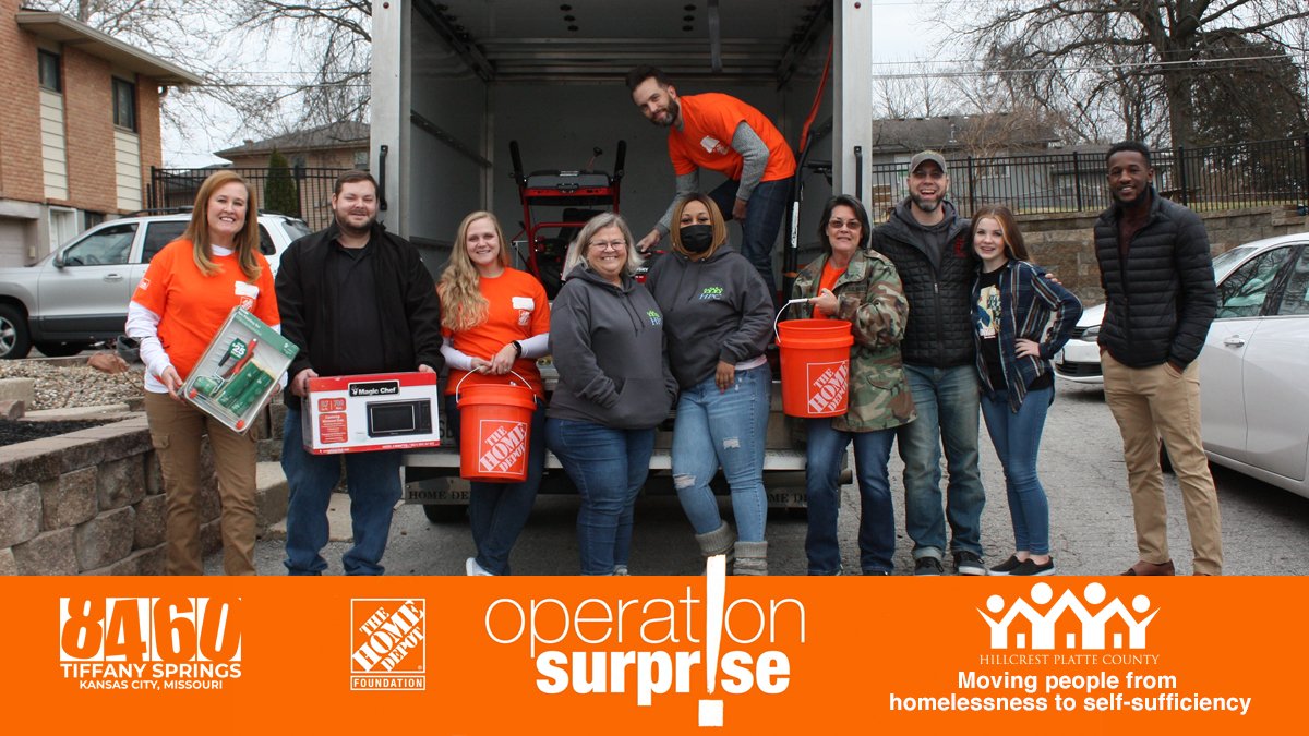 JerryKanabel's tweet photo. Today our store participated in #OperationSurprise by delivering several items including a snowblower to @HillcrestPlatte They move people from homelessness to self-sufficiency! @HomeDepotFound @ShowMeShawnD196 @Melissa_DHRM196 @MichaelL3008 @ragan_sean https://t.co/np7vE6lsDv