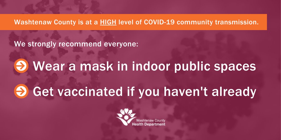 In the last 24 hours, 641 cases of COVID-19 have been reported in Washtenaw County. This is the highest 24-hour case count we’ve ever had (by far). 

We’re seeing the impact of the Omicron variant and we should all be layering up prevention strategies.