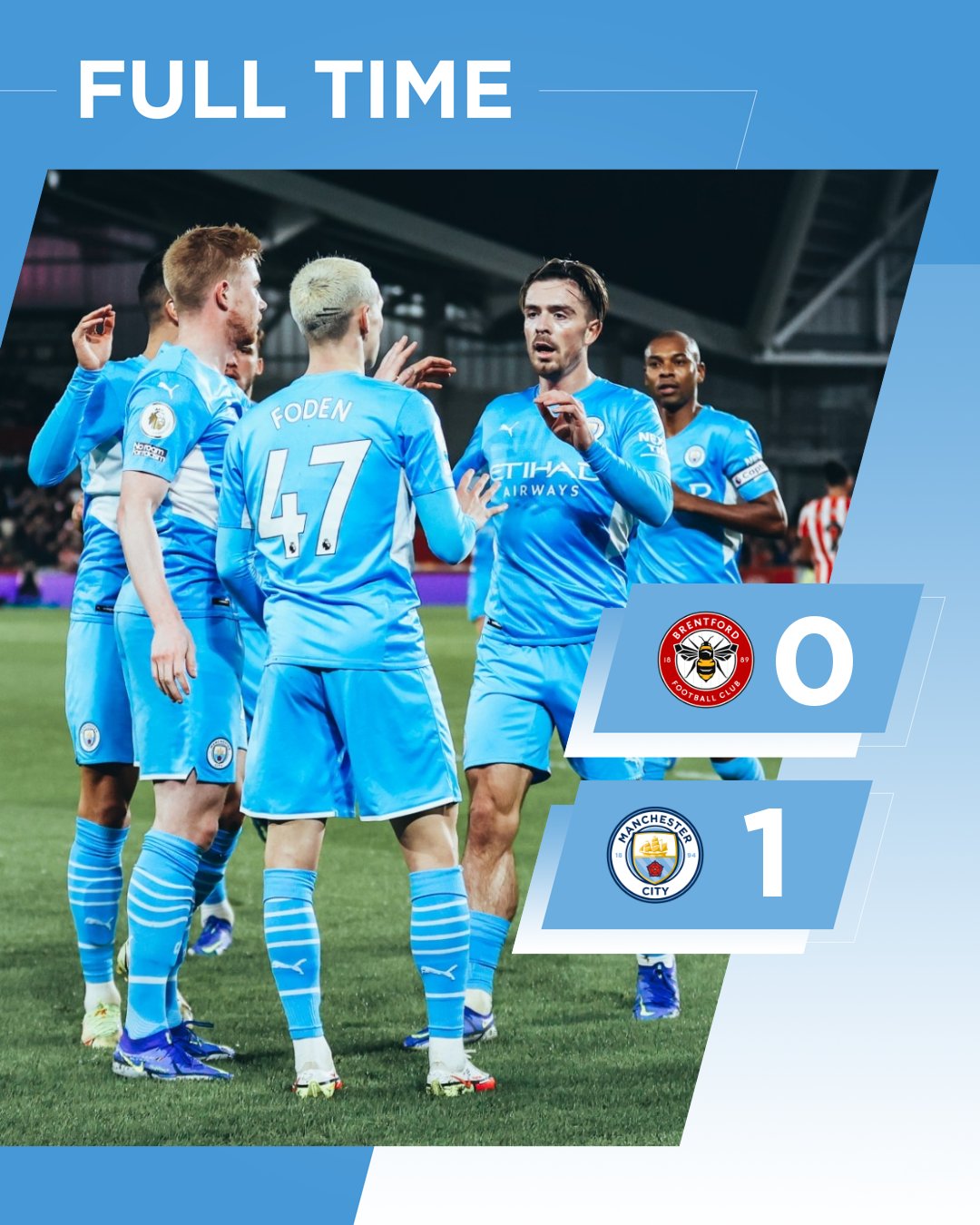 Manchester City on X: FULL-TIME A superb display! 🤩 🟢 0-5 🔵 #ManCity / X