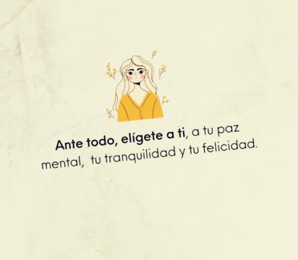 Lo más importante eres tu.  #PiensaPositivo #2022Goals