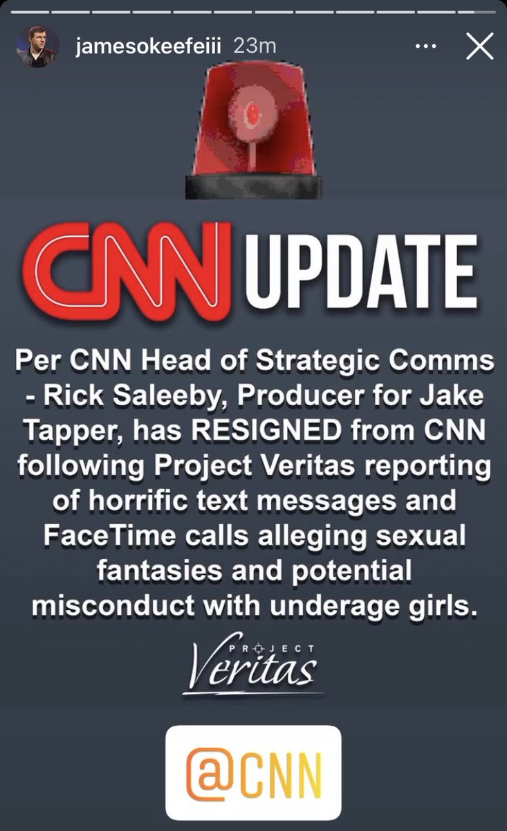 impeachXiden46's tweet image. #RickSaleeby is out at @CNN, per Head of Strategic Comms.

#ExposeCNN