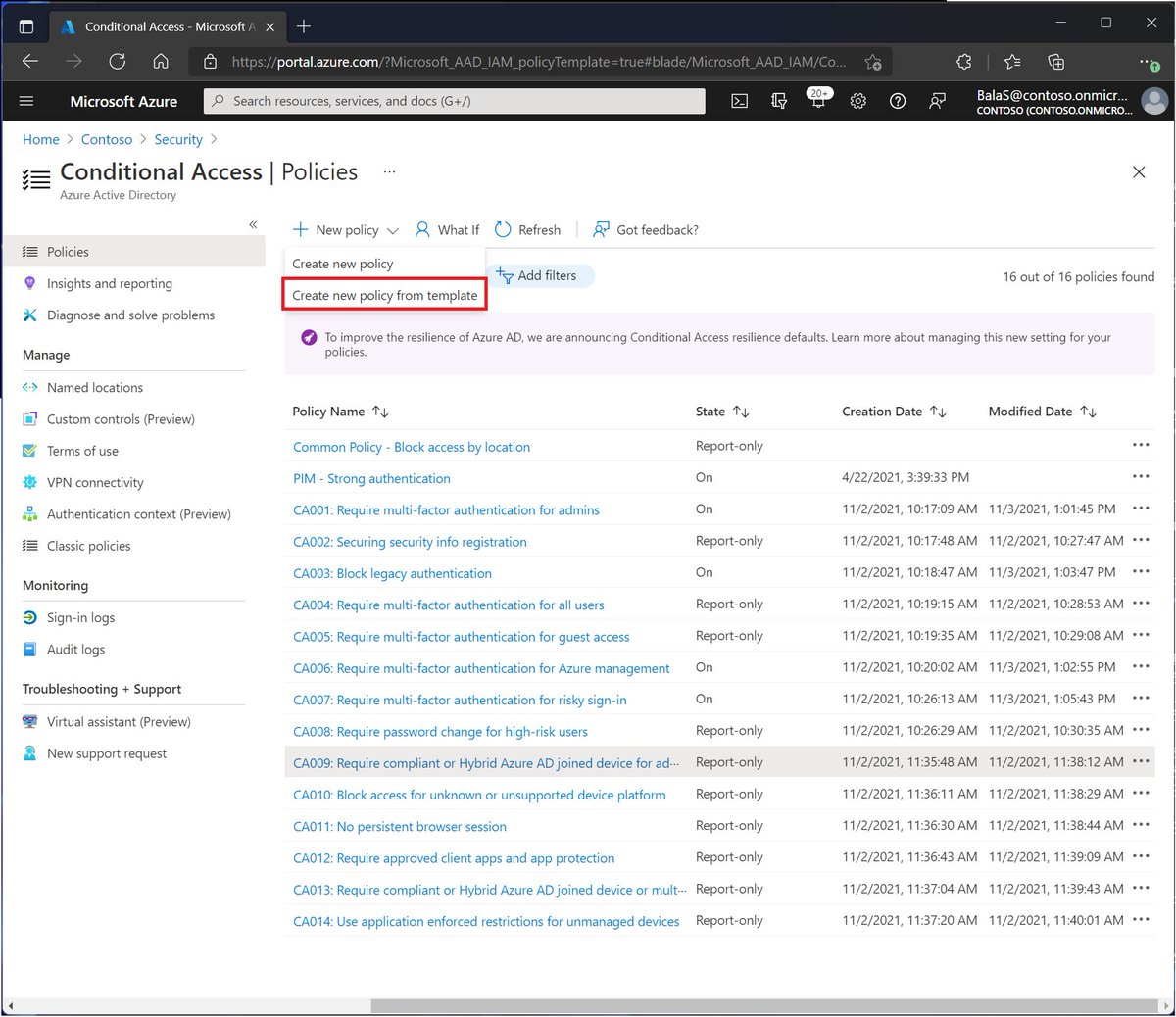 rootsecdev's tweet photo. So I've been in research mode today. If you are doing Azure AD conditional access or plan on using the Conditional Access preview templates... boy are you all are in for some fun bypasses that I am documenting :) #AzureRedTeam
https://t.co/Re9F76Xp7n https://t.co/laHQIuR1X5