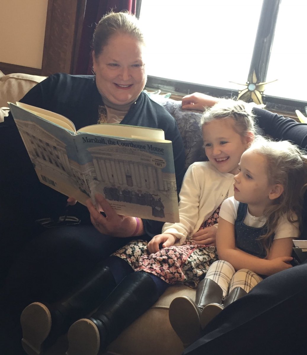 RepIrwin's tweet image. That time a Chief Justice gave my kids their first law lesson…
RIP Justice Fairhurst #waleg