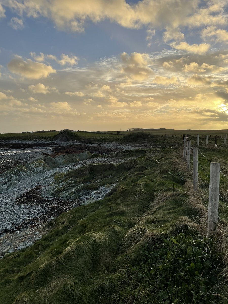 The calm after Christmas. Great coastal walk at Kearney Bay today. <a href="/NationalTrustNI/">National Trust NI</a>