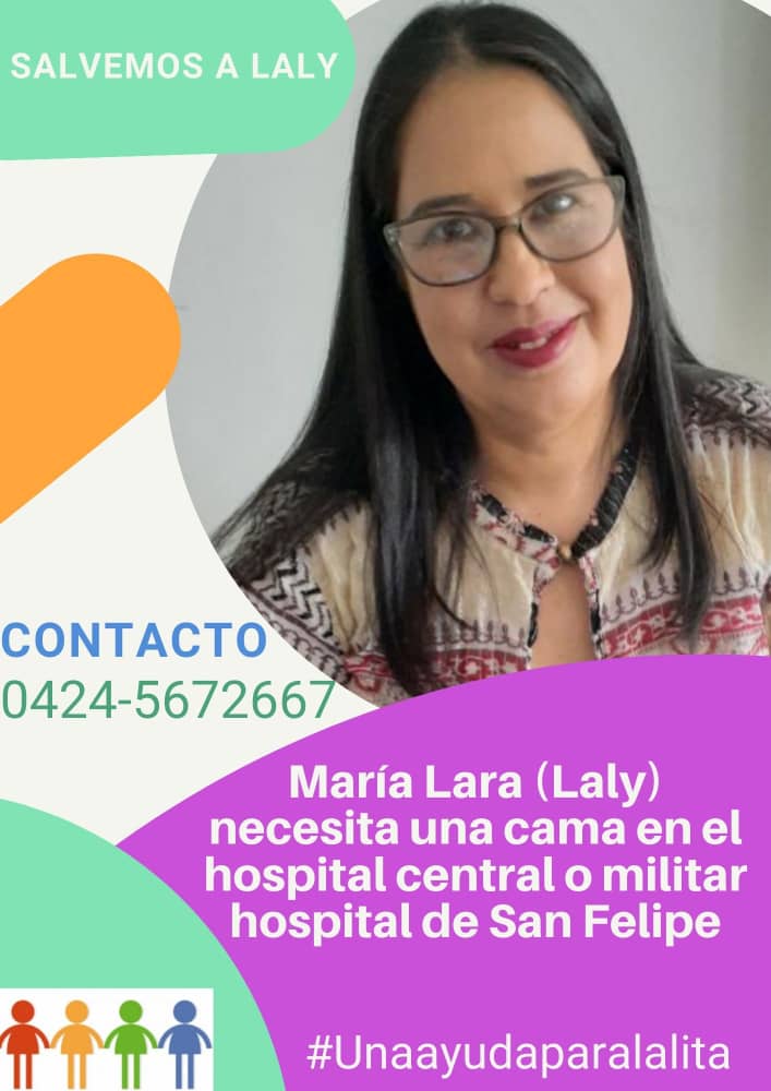 Kristyjramirez's tweet photo. Ayúdennos a salvarla @AdolfoP_Oficial @JLEONYARA es urgente una cama!! #unaayudaparaLaly https://t.co/qiuTq9lCMy