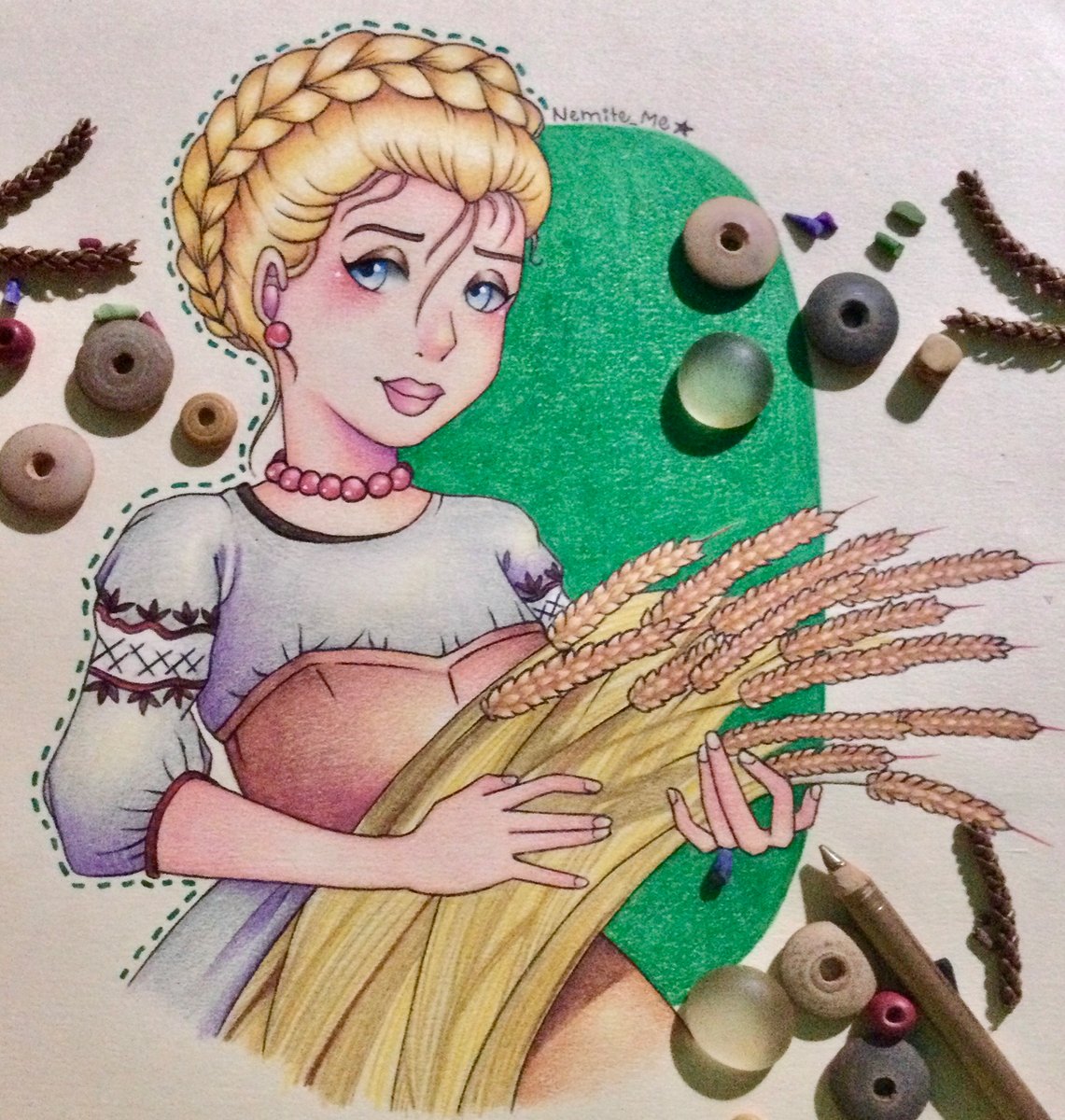 Nemite_Me's tweet photo. Dibuje a la señora de la pasta #bellini denme un camión de espagueti 😋✨👌

PD:  No se porque la definición se ve tan fea  

#art #color #venezuelanart #venezuelanartist #traditionalart #woman #blonde #beauty #drawing #pastabellini https://t.co/WJDjk6w0lb