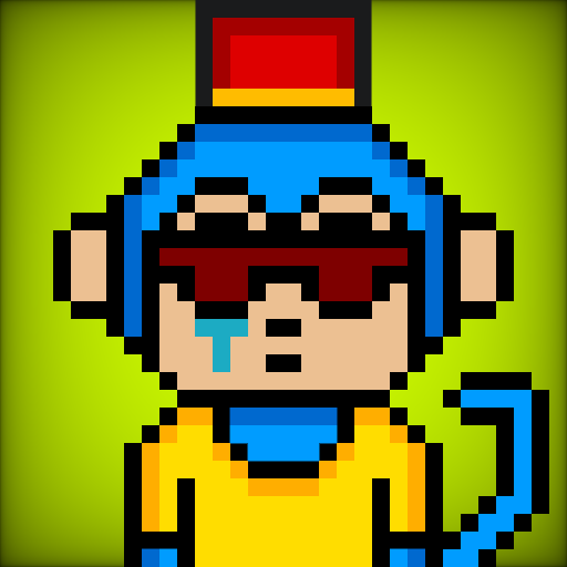 Grabbed this sick little <a href="/DegenTinyApes/">Tiny Apes Official Account</a> from the shuffle, some cool people involved in this project! 🤠🤠