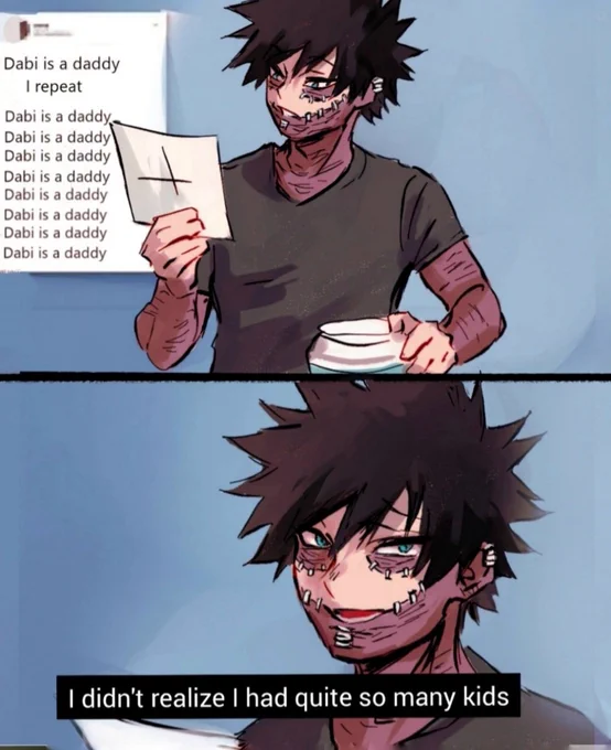 Daddy- I mean Dabi💦 