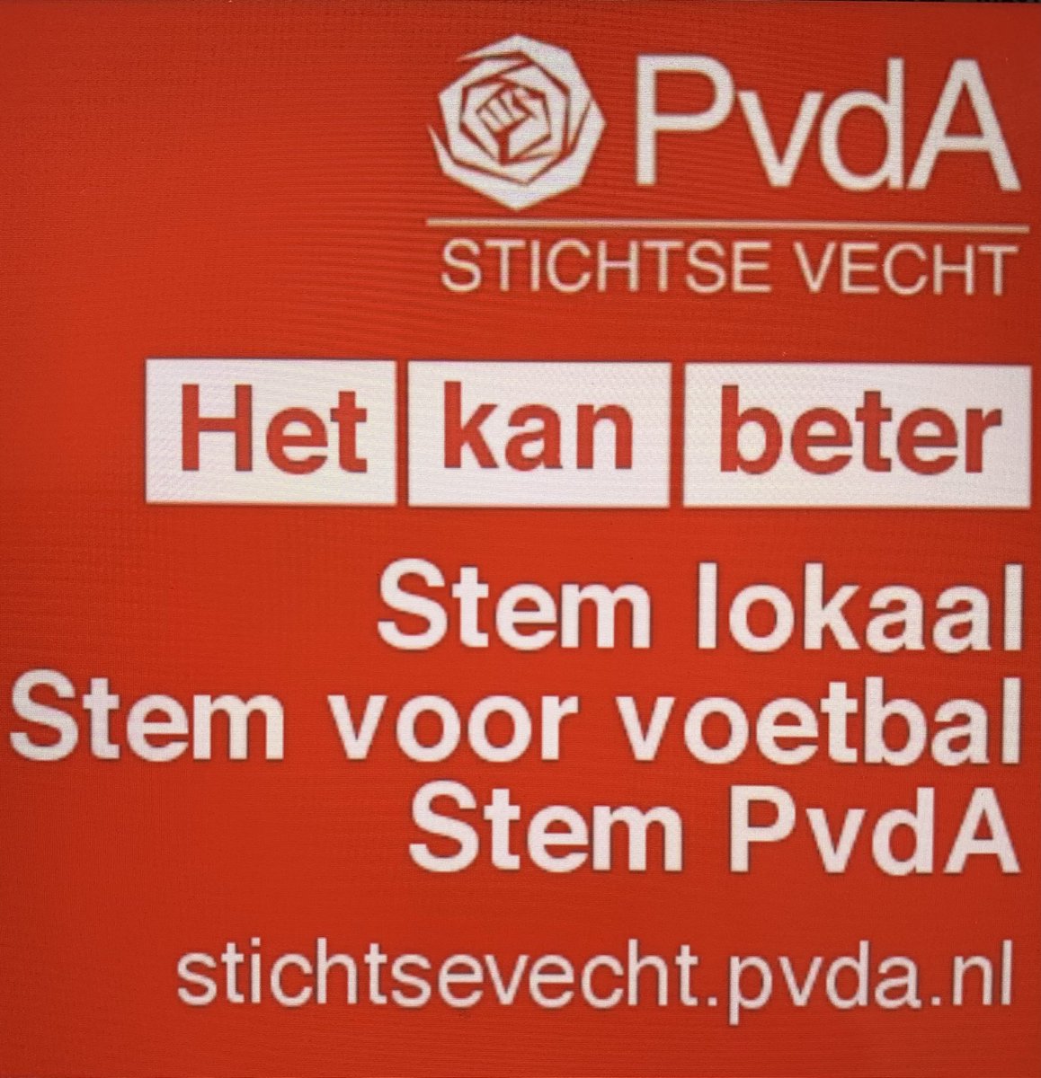 PvdA Stichtse Vecht wil meer geld voor de voetbalvelden. De clubs in Stichtse Vecht staan er niet alleen voor 👉
varnws.nl//reader/21272/… #VARnws