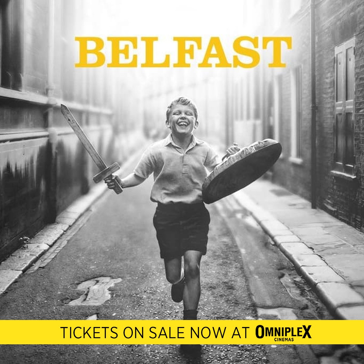 omniplexcinema's tweet photo. Tickets for Belfast are on sale now across Ireland!

#Belfast opens in Omniplex Cinemas Fri 21 January. 

Tickets on sale now:  https://t.co/I5aBBPk6VF https://t.co/mtwlMerhmh
