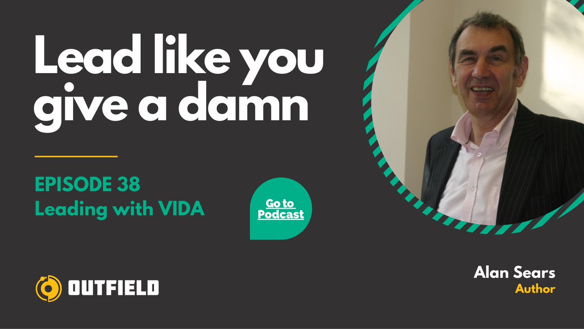 I recently had a great conversation with <a href="/davemckeown/">davemckeown</a> on the Lead Like You Give a Damn podcast about Leading with Vida. You can listen in at davemckeown.com/alan-sears-38  #leadership amz.run/3QEq