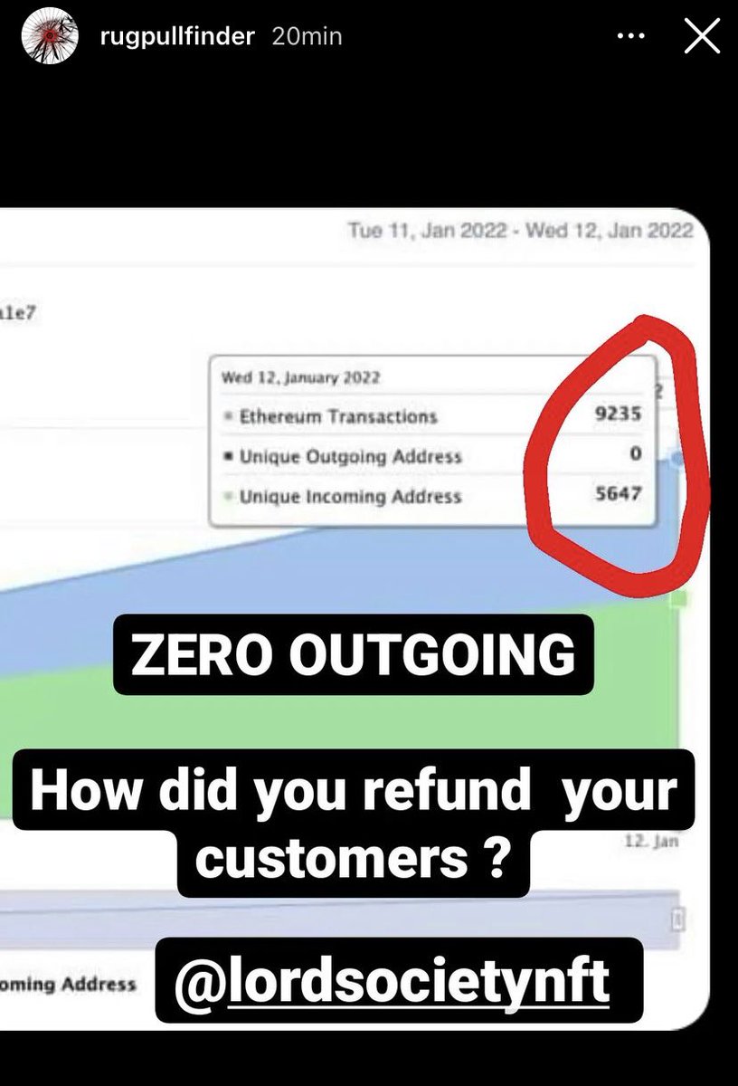 ArtNOPEofficial's tweet image. @lordsociety_nft is a big rug pull? Check rugpullfinder on instagram and this youtube video for more information 🚨

youtu.be/48T48pffs04

#lordsocietynft #lordsociety #nft #rugpull #scamnft #scammers