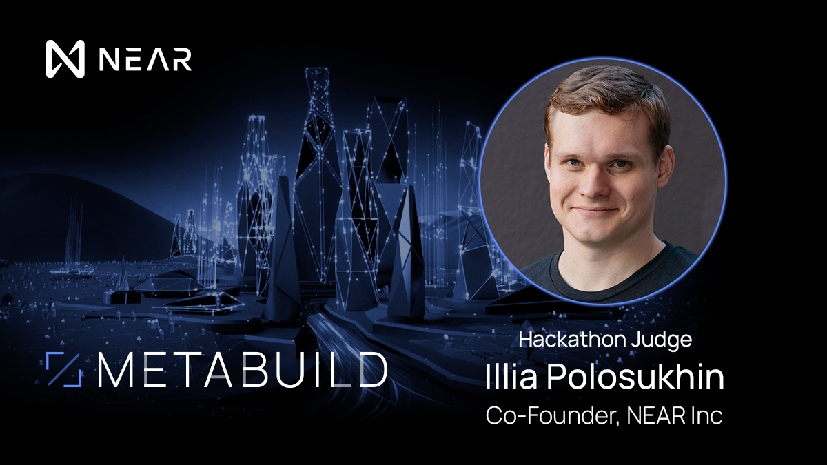 NEARProtocol's tweet image. 2/ Have your #MetaBUILD submission reviewed by @NEARProtocol Co-Founder @ilblackdragon!

Before founding #NEAR in 2017, Illia was at @Google building @TensorFlow, working in AI and deep learning.

Illia offers the perfect mix of technical expertise and business development.