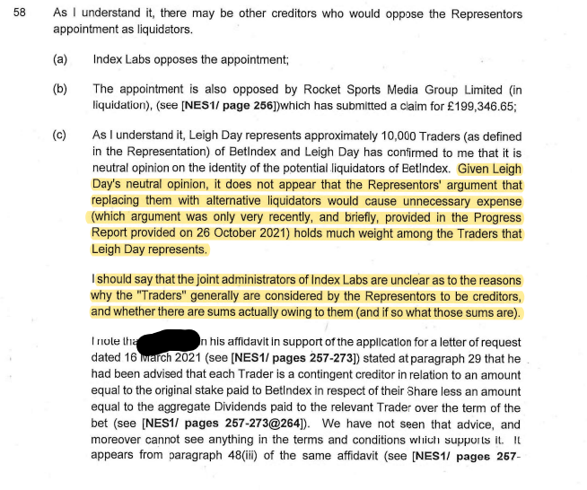 Zidave1's tweet photo. What else can we do to up the shithousery? Oh yeah we can then argue that the £124m that #footballindex customers have lost in valid &amp; open bets actually doesn't entitle them to be creditors and therefore they should get nothing. This could still be challenged in an English https://t.co/JS5TAnePe4