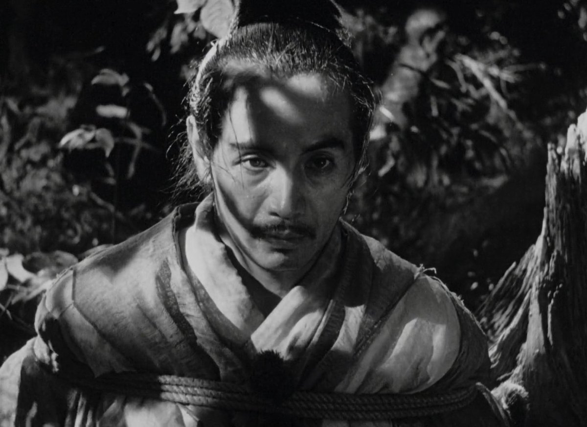 IKnewThemWell's tweet image. Masayuki Mori #BOTD
RASHOMON / 羅生門 – Akira Kurosawa, 1950
#cinematography: Kazuo Miyagawa 
#psychological #thriller #crime #POV

“I heard someone crying…”