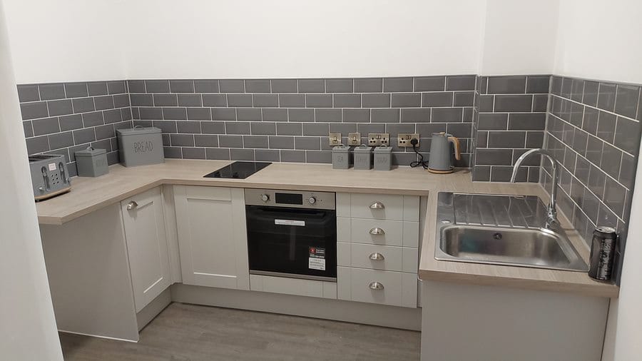 IrisCareGroupSL's tweet photo. We're excited to share some pictures of the building and redecorating work at Denmark House. The flats have been completed renovated, offering fresh and modern supported living accommodation in the heart of Gloucester. They are really starting to take shape! https://t.co/elwTHuNIZP