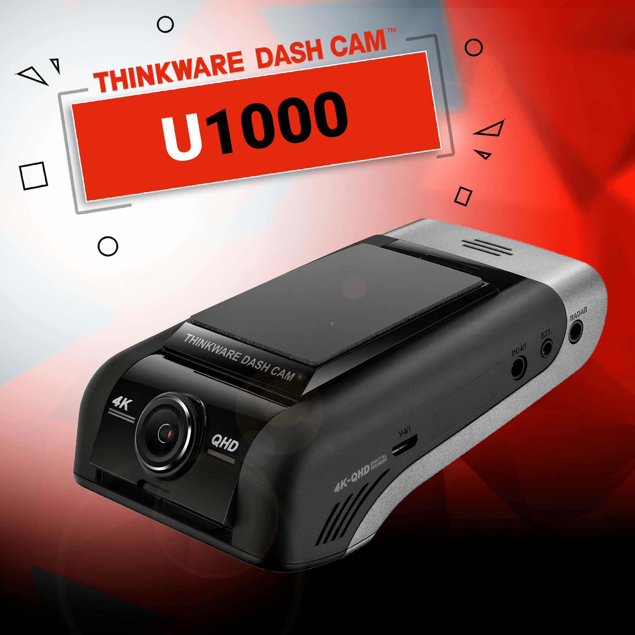 Thinkware Dash Cam Eu See In 4k With The Thinkware U1000 Front Facing Camera And 2k Rear Camera The U1000 S Safety Camera Alert Function Is On Continuous Alert To Warn The Thinkware Dash Cam Eu See In 4k With The Thinkware U1000 Front Facing Camera And 2k Rear Camera The U1000 S Safety Camera Alert Function Is On Continuous Alert To Warn The