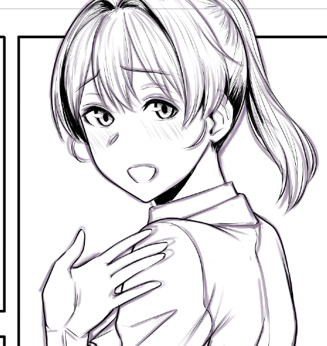 ペン入れするの久しぶりな気がする 